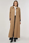 Shomize Collar Overcoat Beige - 3