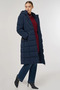 Hooded Detailed Anorak Coat Navy Blue