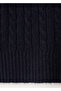 Knitted patterned knitwear cardigan - 5