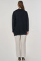 Button Detailed Knitwear Tunic Black - 5