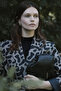 Leopard Pattern Blazer Jacket Mink - 2