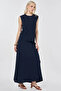 Skirted Knitwear Set Dark Navy Blue - 2