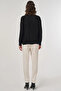 Button Detailed Knitwear Cardigan Black - 5