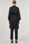 Stylish Tunic with Flower Detail Black - 5