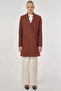Basic Blazer Jacket Dark Brown - 2