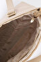 Faux Leather Large Size Bag with Extendable Strap Mink - 6