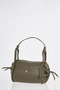 Knot Handle Hobo Bag Khaki - 2