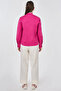 College Collar Cotton Blouse Violet - 4