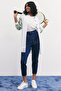 Printed Linen Cotton Tunic Optical White - 2