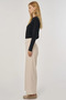 Velvet Trousers with Pocket Detail Stone - 3