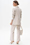 Fleto Pocketed Basic Jacket Stone - 3
