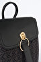 Monogram Pattern Medium Shopper Bag Brown - 4