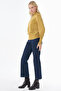 Basic Viscose Knitwear Sweater Mustard - 4