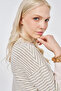 Stripe Pattern Cotton Pack Sweatshirt Light Gray - 8