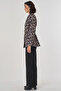 Leopard Pattern Blazer Jacket Mink - 7