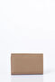 Faux Leather Rectangular Form Wallet Dark Brown - 3