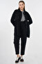 Double Pocket Plush Jacket Black - 2