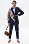 Fleto Pocketed Basic Jacket Navy Blue