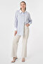 Wide Cuffed Cotton Basic Tunic Optical White - 2