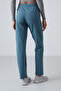 Forest Green High Waist Pocketed Comfortable Classic Leg Women's Sweatpants - 94584 - 5