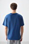 Parlament 100% Cotton Thick Soft Textured Oversize Fit Printed Men's T-Shirt - 88356 - 5