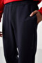 Fiesta - navy blue cotton thick soft textured comfort fit printed men's tracksuit set - 85253 - 5
