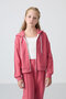 Wild Rose Cotton Inside Hairy Soft Textured Standard Fit Embroidered Girl's Tracksuit Set - 75161 - 3