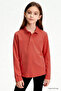 Basic Polo Neck 2-Pack Navy Blue-Coral Unisex Kids T-Shirt - 11170 - 3