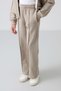 Dark Beige Cotton Inside Hairy Soft Textured Standard Fit Embroidered Girl's Tracksuit Set - 75161 - 5