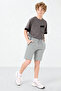 Taş Standard Fit Basic Boys' Shorts - 11284 - 2