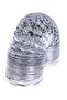 New 4 Inch 100mm Ventilator Pipe PVC Aluminum Tube Air Ventilation Pipe Hose Flexible Exhaust Duc... - 8