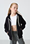 Zippered Cotton 2-Pack Black-Wild Rose Girls' Sweatshirt - 75149 - 4