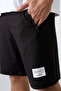 White - Black Cotton Soft Textured Standard Fit Printed Men's Shorts Set - 85243 - 4