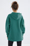 Comfortable Fit Hooded 2-Pack Wild Rose-Sea Green Women's Tunic Sweatshirt - 97242 - 6