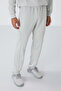 Stone Compact Cotton Thick Smooth Textured O Neck Comfort Fit Men's Tracksuit Set -85263 - 3
