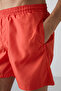 Orange Quick Dry Standard Fit Men's Swim Shorts - 81237 - 5