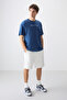 Parlament 100% Cotton Thick Soft Textured Oversize Fit Printed Men's T-Shirt - 88358 - 3