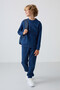 Parlament Cotton Thick Inside Fleece Standard Fit Printed Boys Tracksuit Set - 11257 - 2