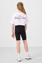 White-Black Cotton O Neck Standard Fit Printed Female Child Leggings Suit - 75190 - 8