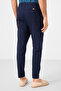 Navy Blue Standard Fit Woven Light Flexible Chino Men's Trousers - 82179 - 7