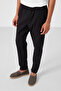 Black Standard Fit Woven Lightweight Stretchy Chino Men's Trousers - 82179 - 2