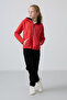 Fiesta Thick Soft Textured Standard Fit Embroidered Fleece Girls' Sweatshirt - 75152 - 2