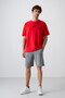 Fiesta Cotton Thick Soft Textured Oversize Fit Printed Men's T-Shirt - 88342 - 2