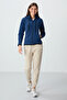 Parlament Thick Soft Textured Hooded Standard Fit Embroidered Fleece Women's Sweatshirt -97287 - 4