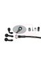 Black 700mm Transparent Black AN3 Braided Brake Hose Motorcycle Hydraulic Clutch Tube Master Cylinde - 4