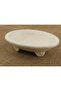 Ceramic Solid Soap Dish Cream 14cm - 5