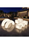 Medium Curb Set 5 Pieces + 2 Red Arches Led Lighting - 4