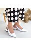 White Women's Heeled Shoes - 4