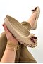 Beige Women's Ballerinas