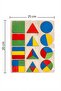 Colorful Shapes 30 Pieces Educational Wooden Puzzle Fbp06 - 2
